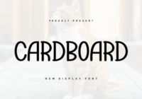 Cardboard Font - Featured Image