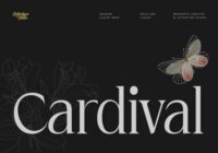 Cardival Font - Featured Image