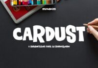 Cardust Font - Featured Image