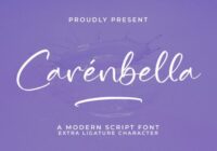 Carenbella Font - Featured Image