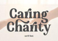 Caring Charity Font - Featured Image