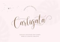 Carligata Font - Featured Image