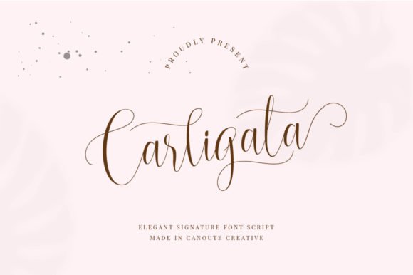Carligata Font - Featured Image