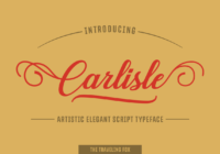 Carlisle Font - Featured Image