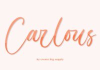 Carlous Font - Featured Image