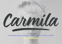 Carmila Brush Font - Featured Image
