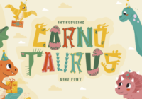 Carnotaurus Font - Featured Image