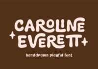 Caroline Everett Font - Featured Image