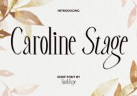 Caroline Stage Font - Featured Image