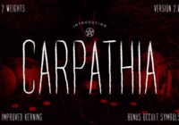Carpathia Font - Featured Image