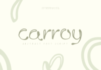 Carroy Font - Featured Image