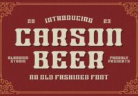 Carson Beer Font - Featured Image