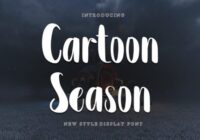 Cartoon Season Font - Featured Image