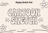 Cartoon Sketch Font - Featured Image