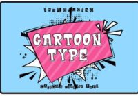 Cartoon Type Font - Featured Image