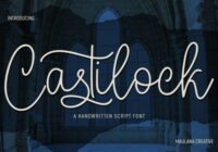 Castilock Font - Featured Image
