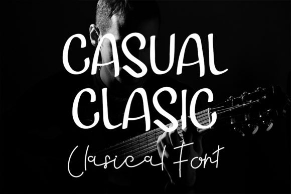 Casual Clasic Font - Featured Image