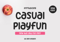 Casual Playfun Font - Featured Image