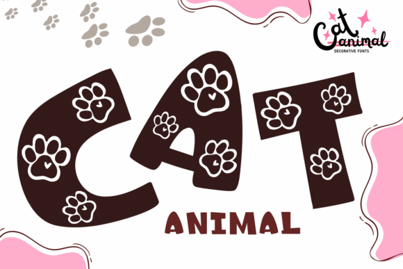 Cat Animal Font - Featured Image