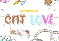 Cat Love Font - Featured Image