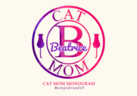 Cat Mom Monogram Font - Featured Image