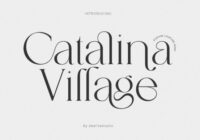 Catalina Village Font - Featured Image