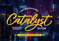 Catalyst Script Font - Featured Image