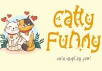 Catty Funny Font - Featured Image