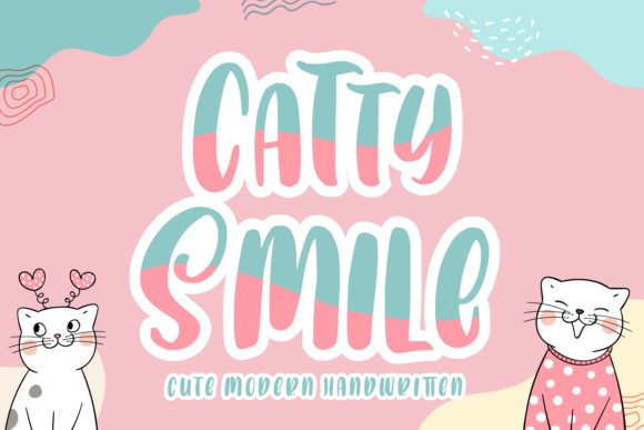 Catty Smile Font - Featured Image