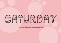 Caturday Font - Featured Image