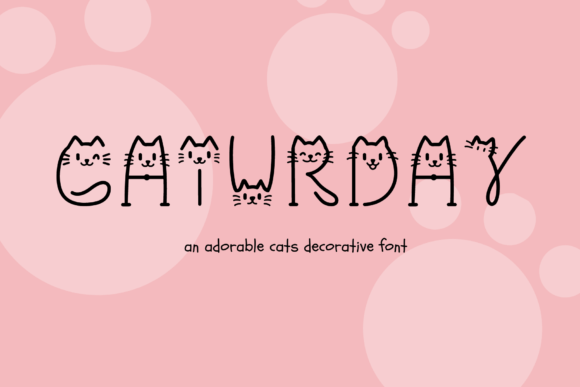Caturday Font - Featured Image