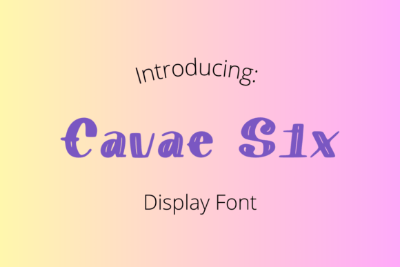 Cavae Six Font - Featured Image