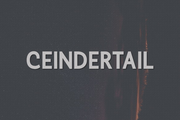 Ceindertail Font - Featured Image