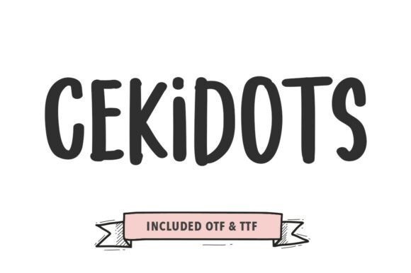 Cekidot Font - Featured Image