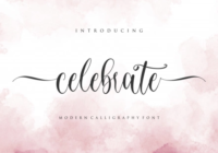 Celebrate Font - Featured Image