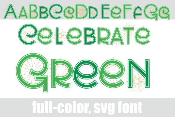 Celebrate Green Font - Featured Image
