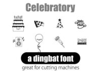 Celebratory Font - Featured Image