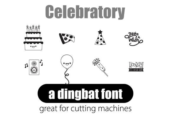 Celebratory Font - Featured Image