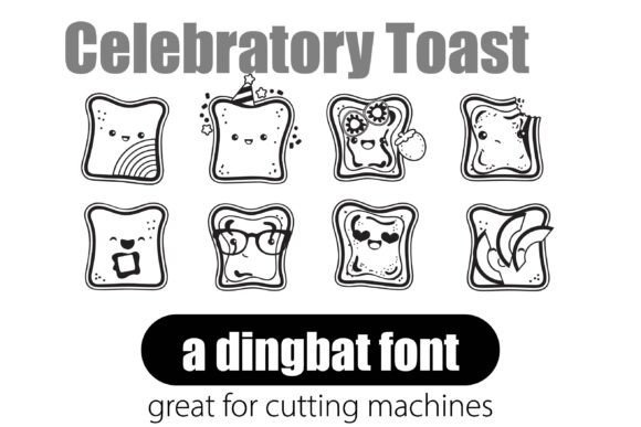 Celebratory Toast Font - Featured Image
