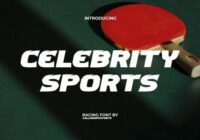Celebrity Sports Font - Featured Image