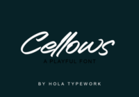 Cellows Font - Featured Image