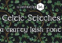 Celtic Stitches Font - Featured Image