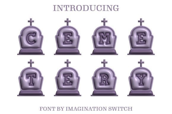 Cemetery Inflated Font - Featured Image