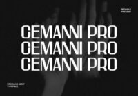 Cemmani Pro Font - Featured Image