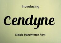 Cendyne Font - Featured Image