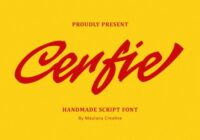 Cerfie Font - Featured Image