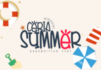 Ceria Summer Font - Featured Image