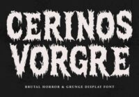 Cerinos Vorgre Font - Featured Image