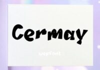 Cermay Font - Featured Image