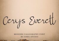 Cerys Everett Font - Featured Image